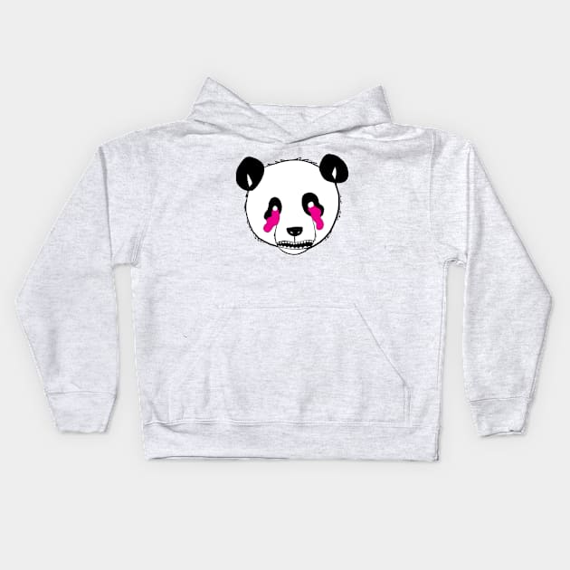 Drippy Panda Kids Hoodie by Dnatz